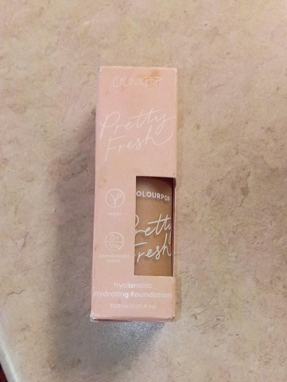 ColourPop Pretty Fresh Hydrating Foundation - Medium Shade Brand New No Tags